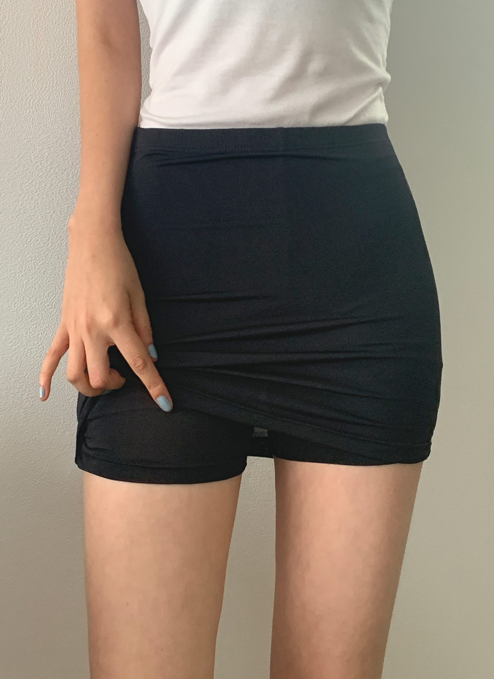 Yゾーンカバーインナースカートパンツ・全2色 | DHOLIC | 詳細画像2