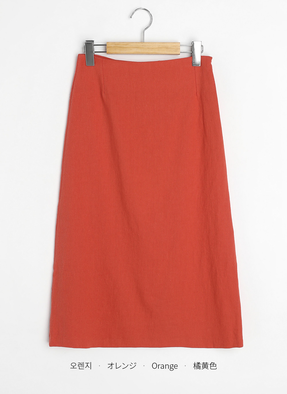 リネン混Aラインスカート・全3色 | DHOLIC PLUS | 詳細画像50