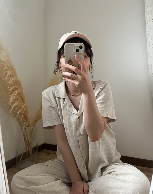 Cotton and linen shirt（ブラウス/シャツ）| rirry_71 | 東京ガールズマーケット