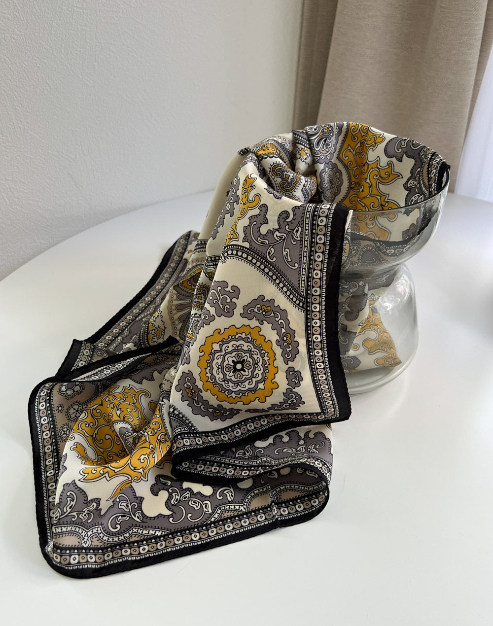Paisley pattern scarf | 詳細画像7