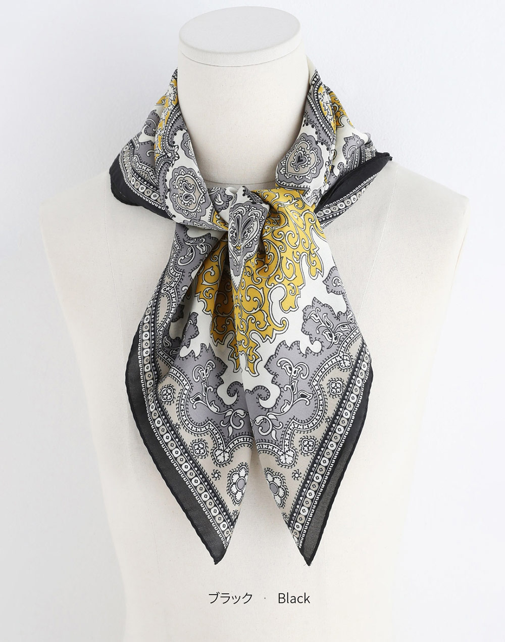 Paisley pattern scarf | 詳細画像13