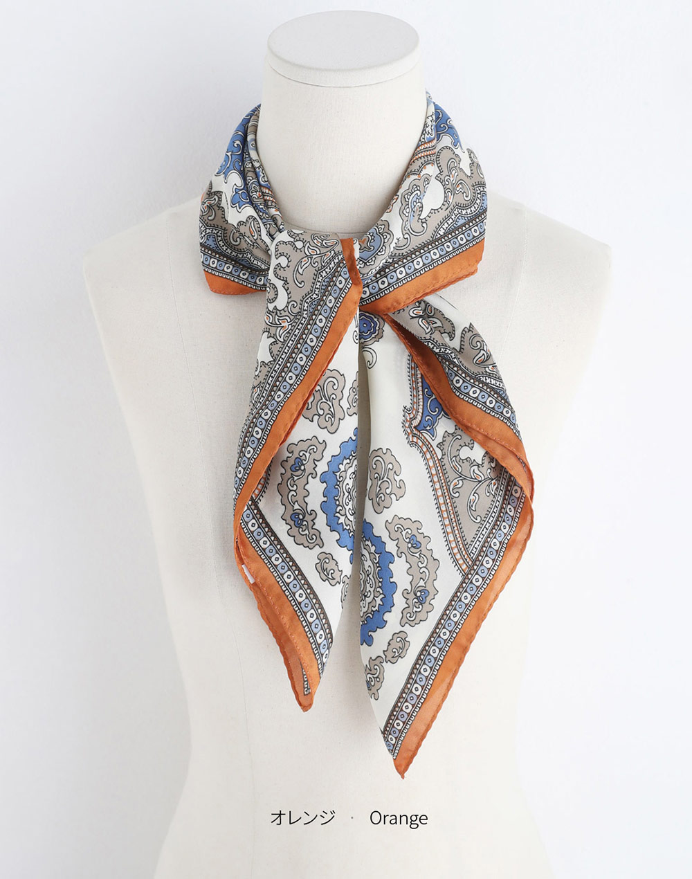 Paisley pattern scarf | 詳細画像14