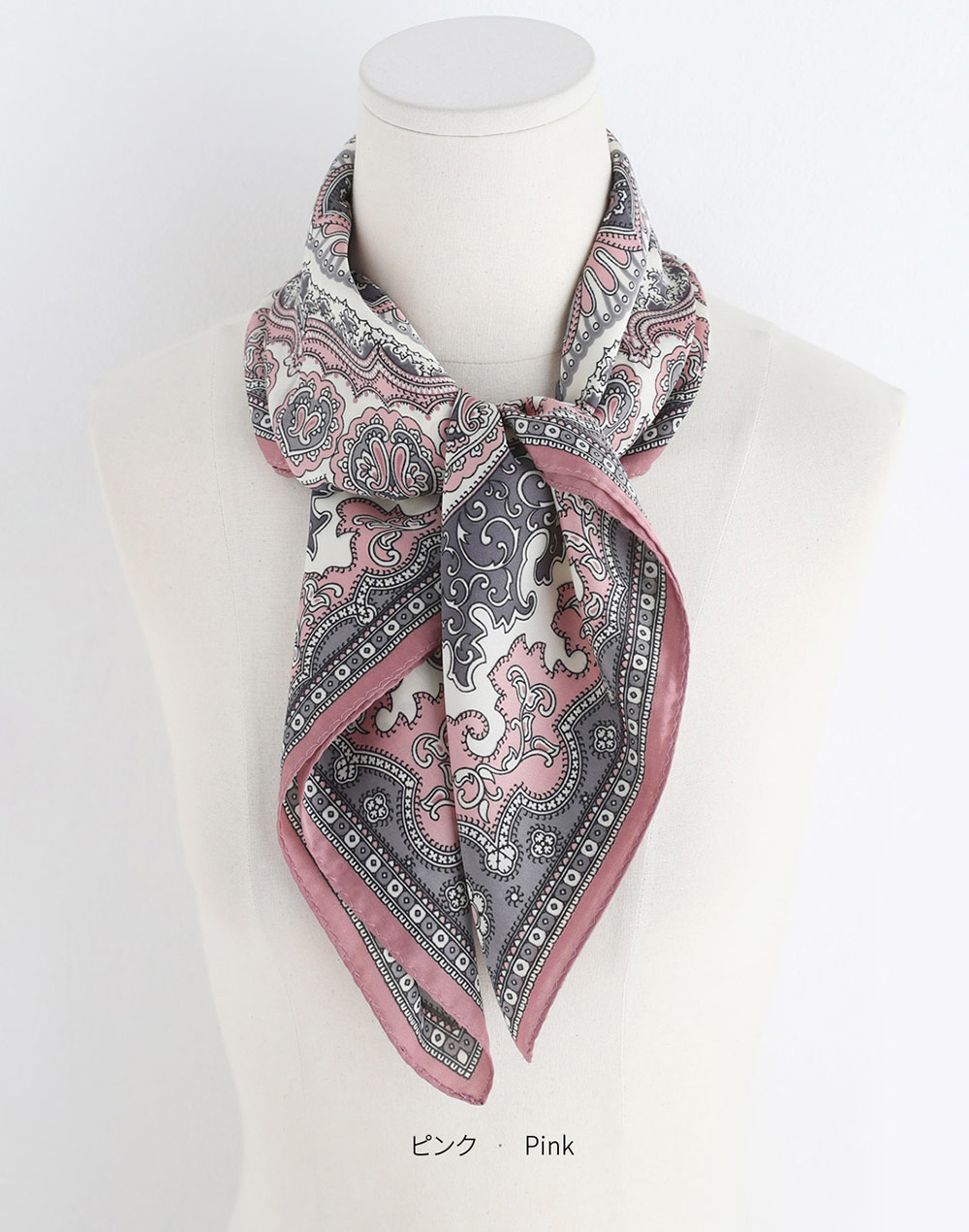 Paisley pattern scarf | 詳細画像16