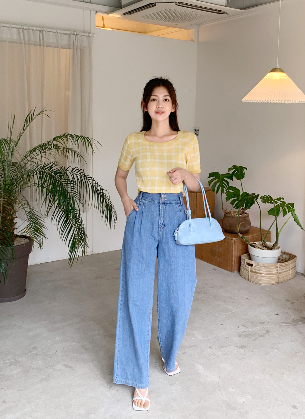 DIESEL デニム ワイドパンツ