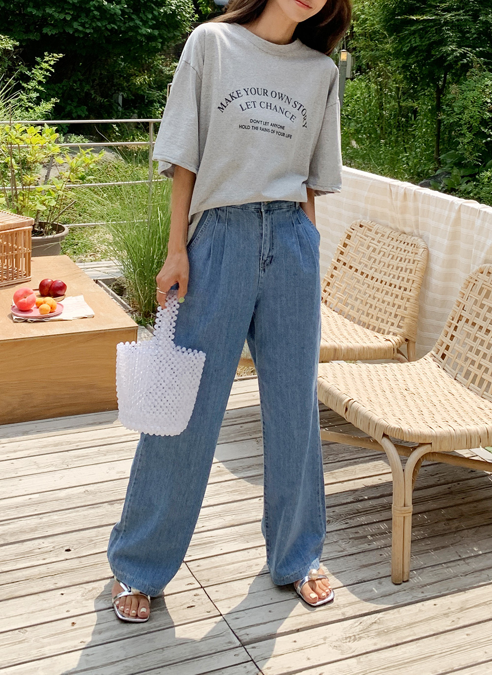 DIESEL デニム ワイドパンツ