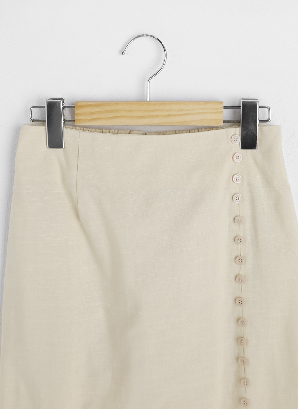 リネン混ボタンスリットスカート・全3色 | DHOLIC | 詳細画像49