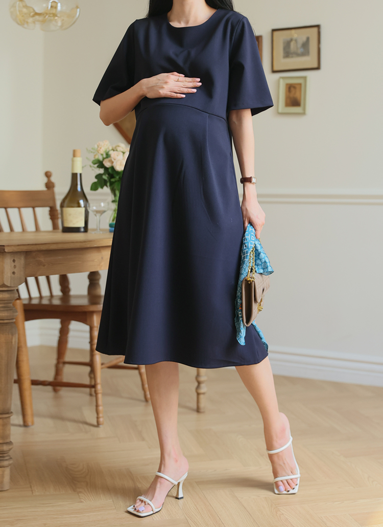 フレアネイビーワンピース レディースファッション通販 Dholic フレアネイビーワンピース レディースファッション通販 Dholic