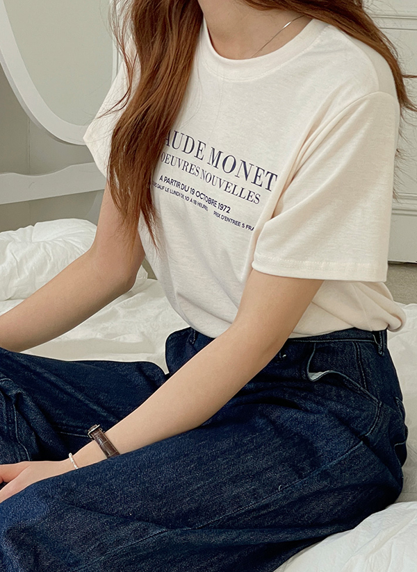 MOMENT半袖Tシャツ | fromiss | 詳細画像1