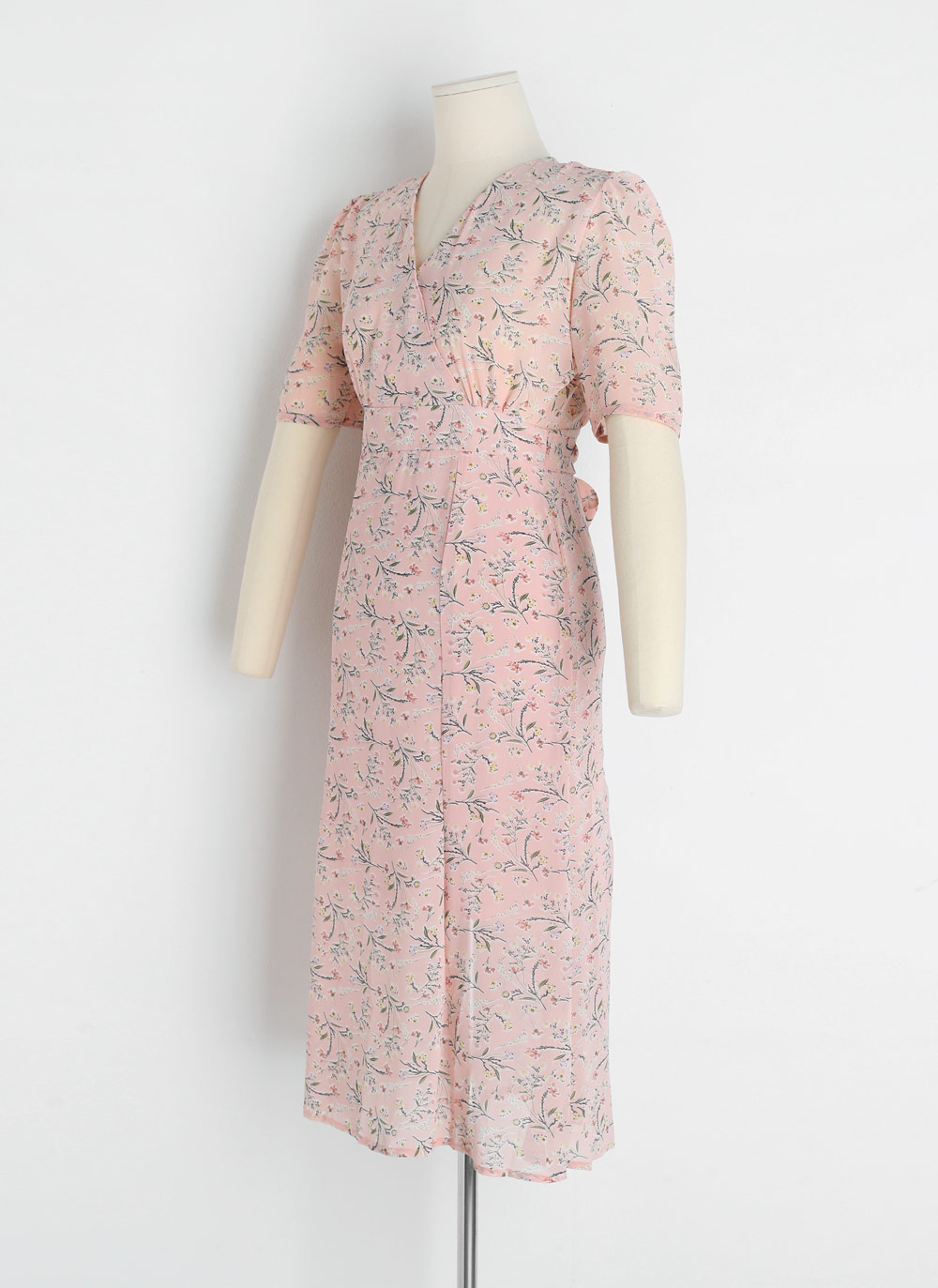 花柄カシュクールマーメイドワンピース・全3色 | レディース 