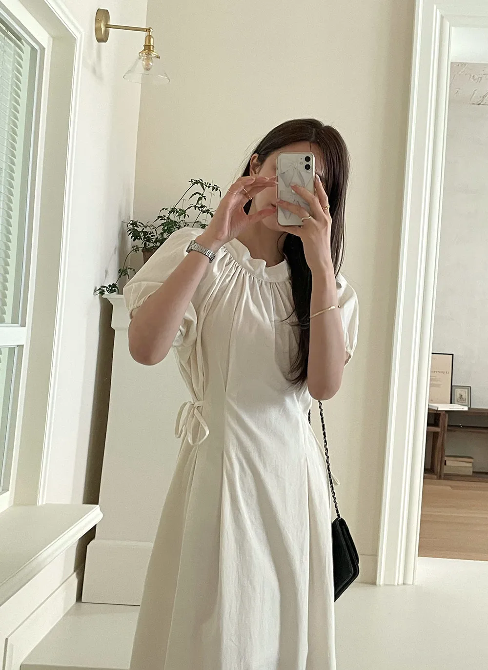 コットンボリュームワンピース・全3色 | レディースファッション通販  