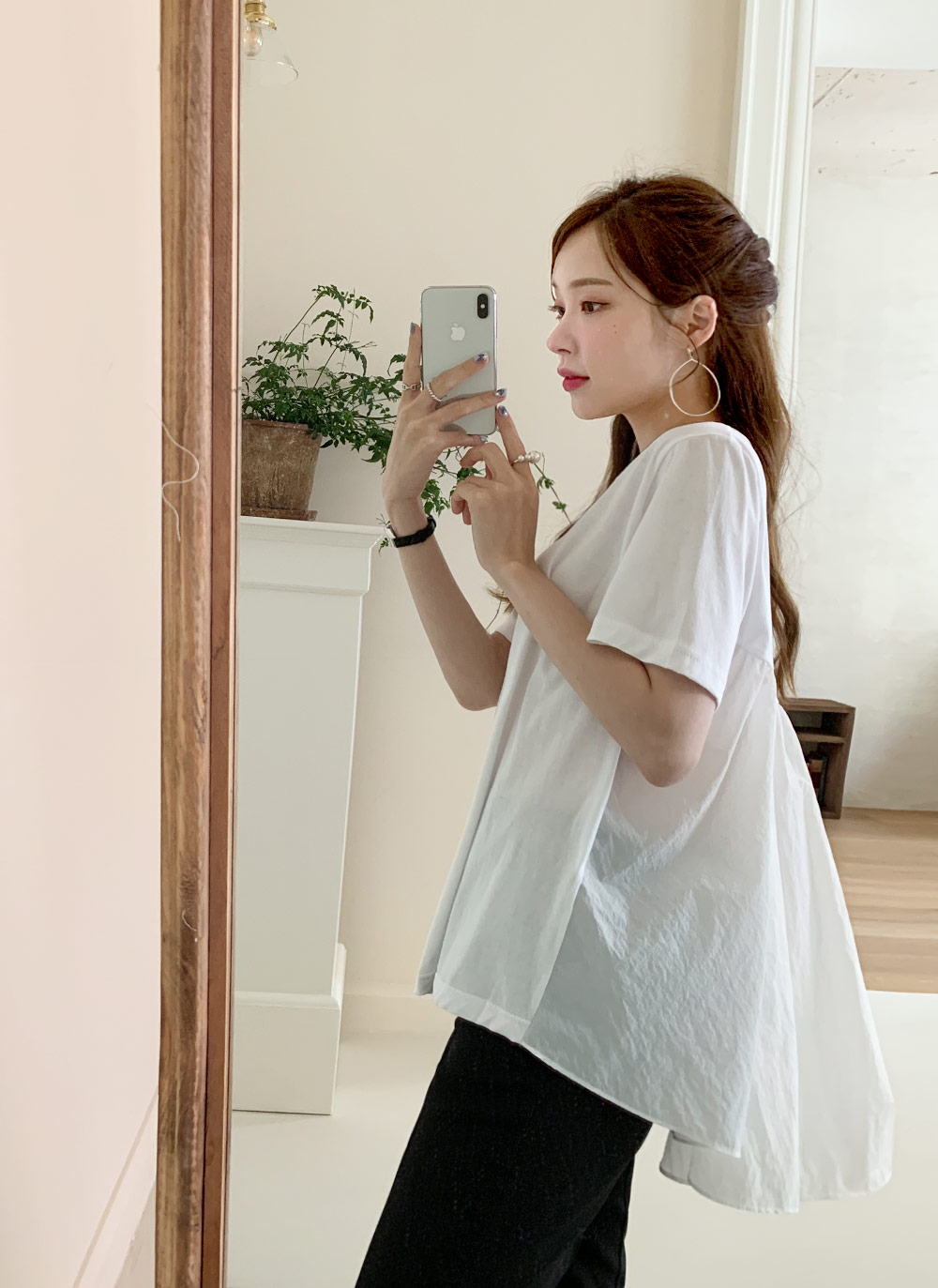 バックフレアTシャツ・全3色 | レディースファッション通販 - DHOLIC