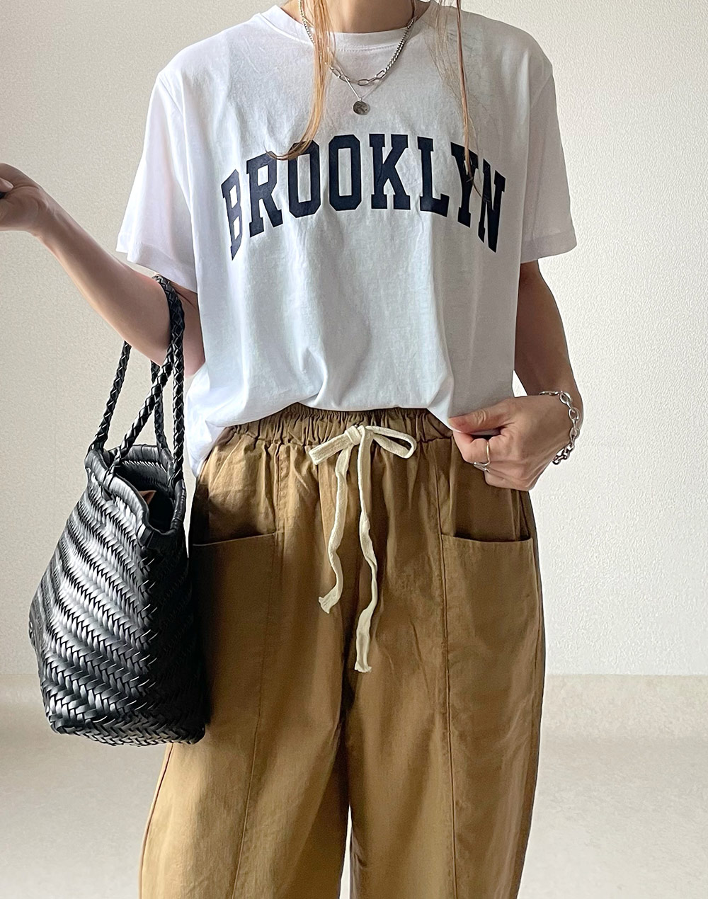 tシャツ BRKLYN ロゴTシャツ レディース BROOKLYNロゴTシャツ | レディースファッション通販 - DHOLIC
