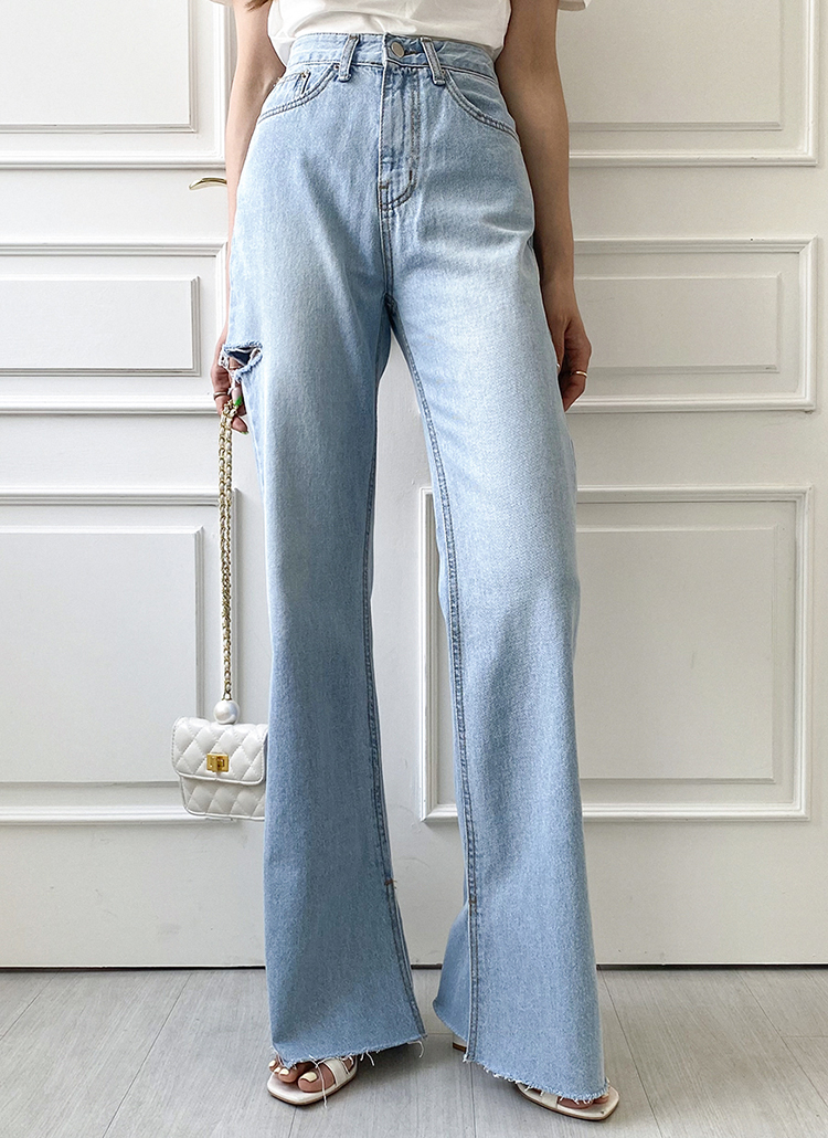 pellicule フレアデニム lacebelt flaredenim lacebelt flaredenim｜PELLICULE | ぺリキュール