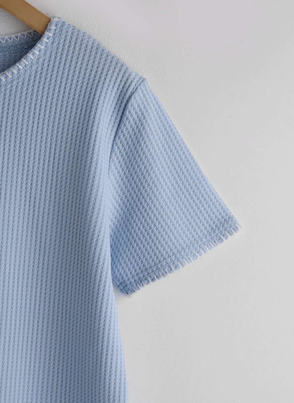 ステッチワッフル半袖Tシャツ・全3色 | DHOLIC PLUS | 詳細画像23