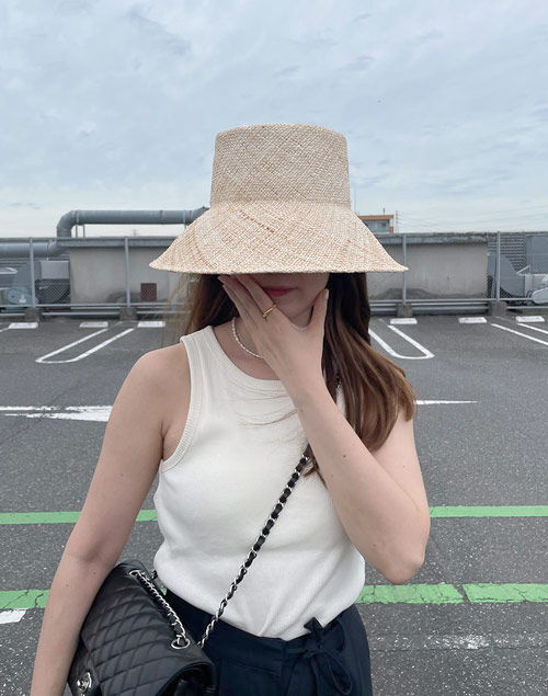 paper bucket hat（アクセ/キャップ）| miss._yu_ | 東京ガールズマーケット