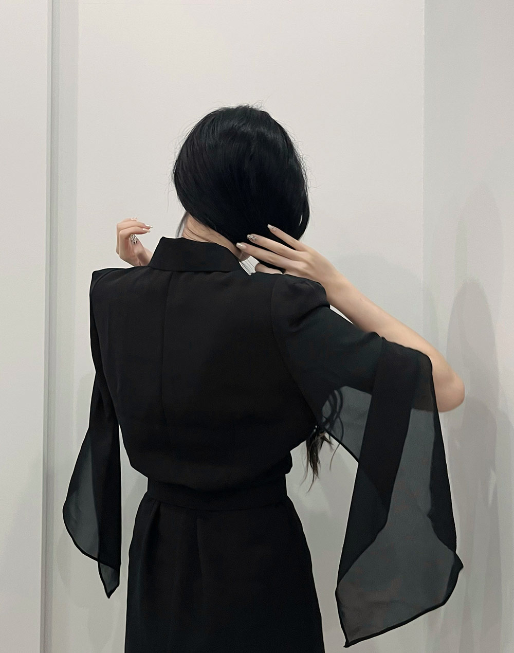 追加》VELVETEEN KAFTAN DRESS：ワンピース（ワンピース