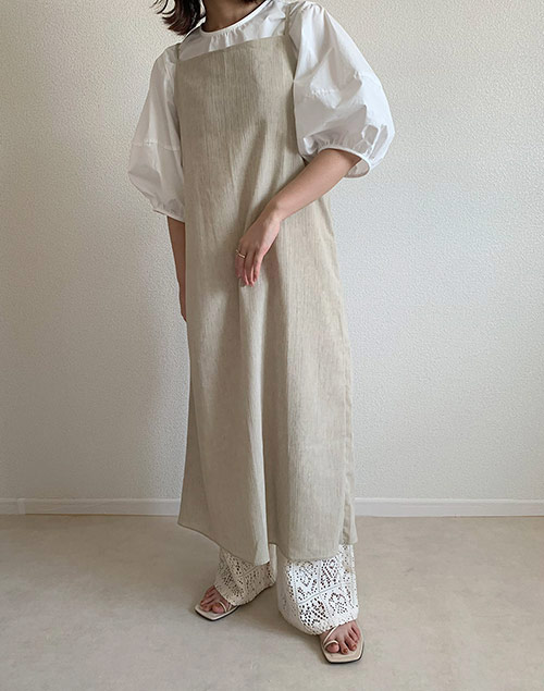 linen camisole one piece（ワンピース/ロング）| __maira.___ | 東京ガールズマーケット