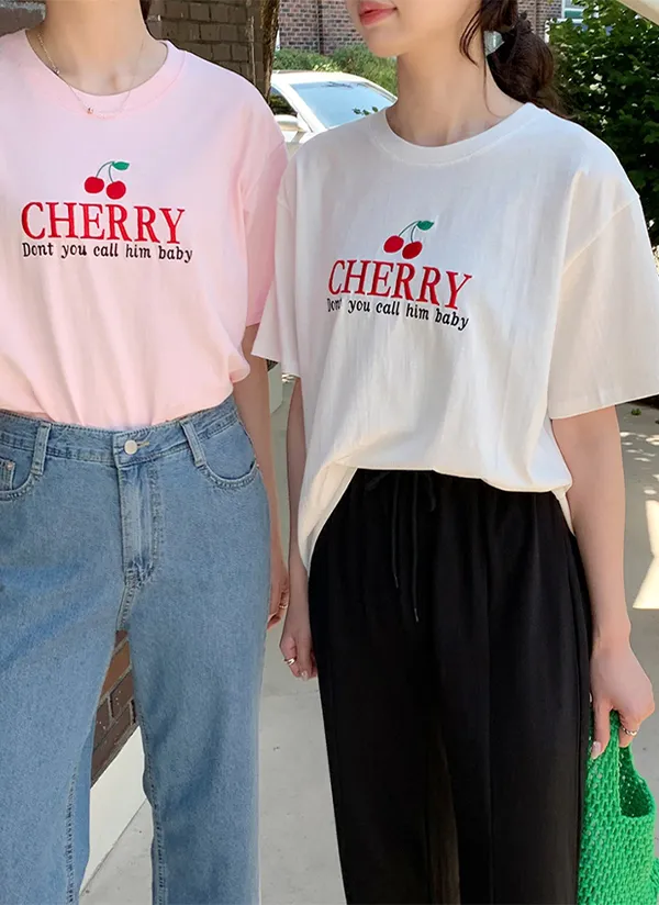 CHERRY半袖Tシャツ | 66girls | 詳細画像1