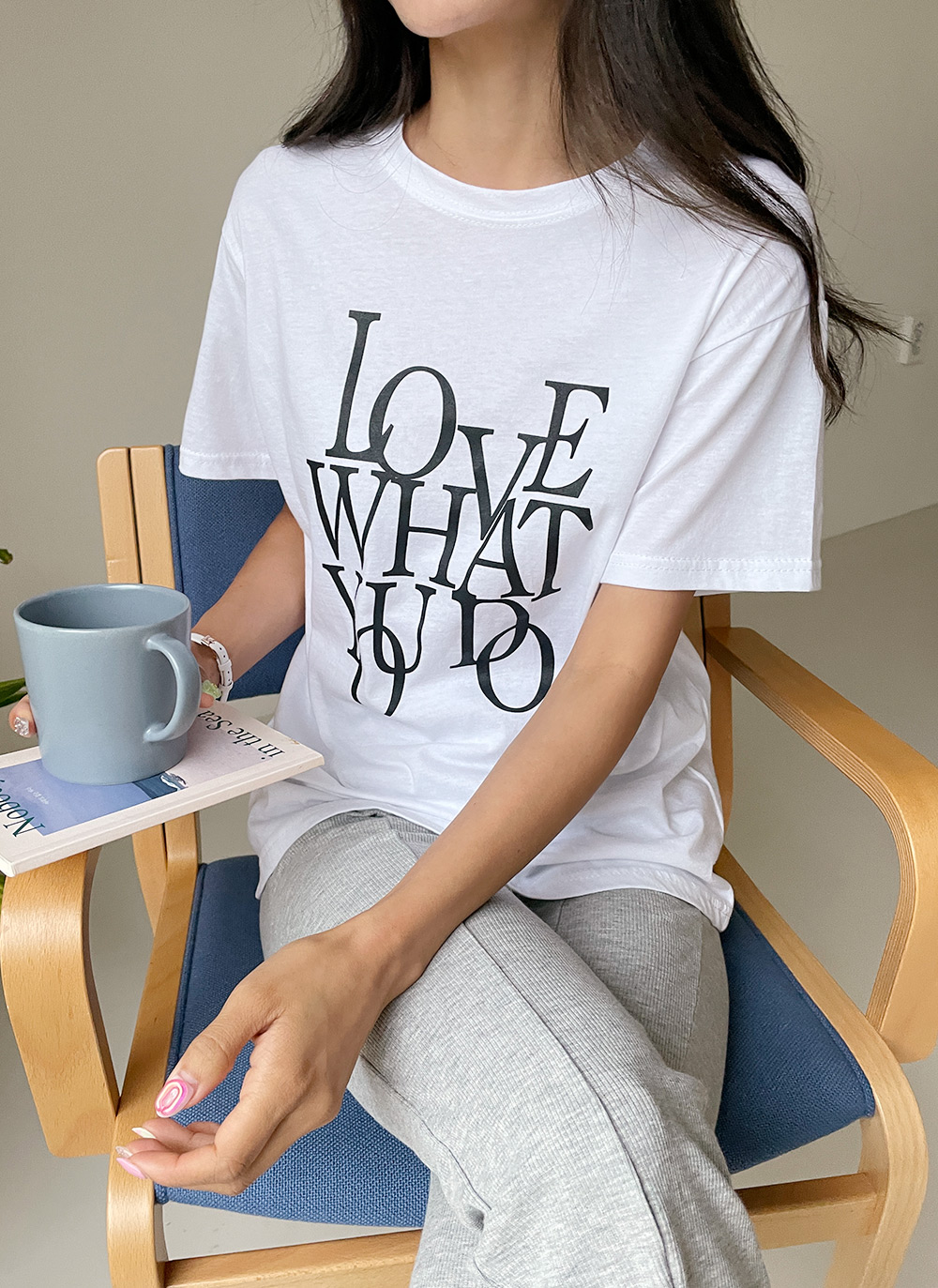 LOVE WHAT YOU DOTシャツ・全3色 | DHOLIC | 詳細画像10