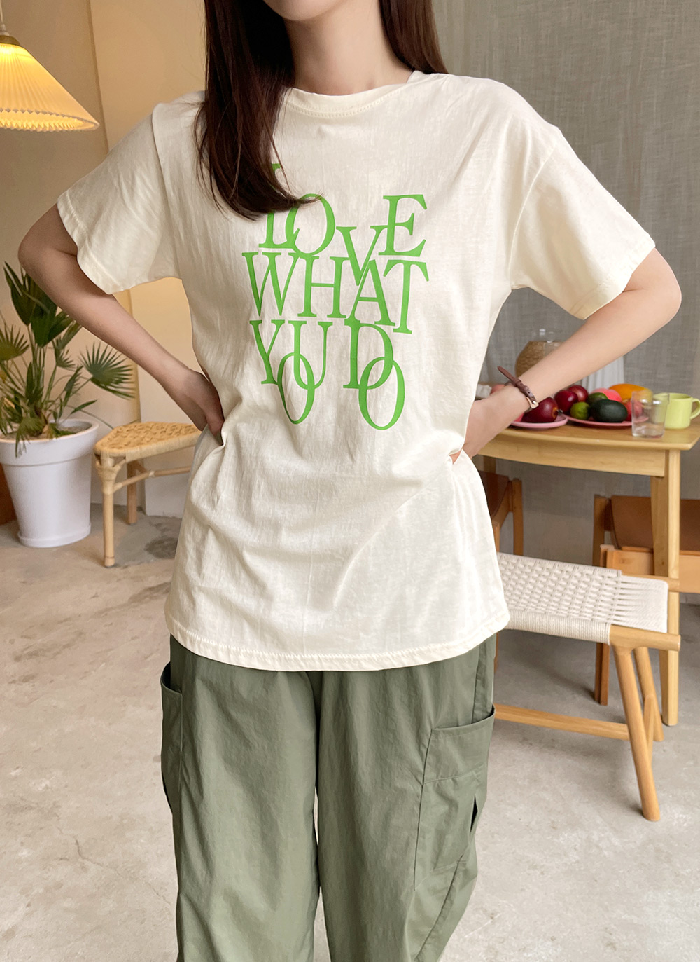 LOVE WHAT YOU DOTシャツ・全3色 | DHOLIC | 詳細画像22