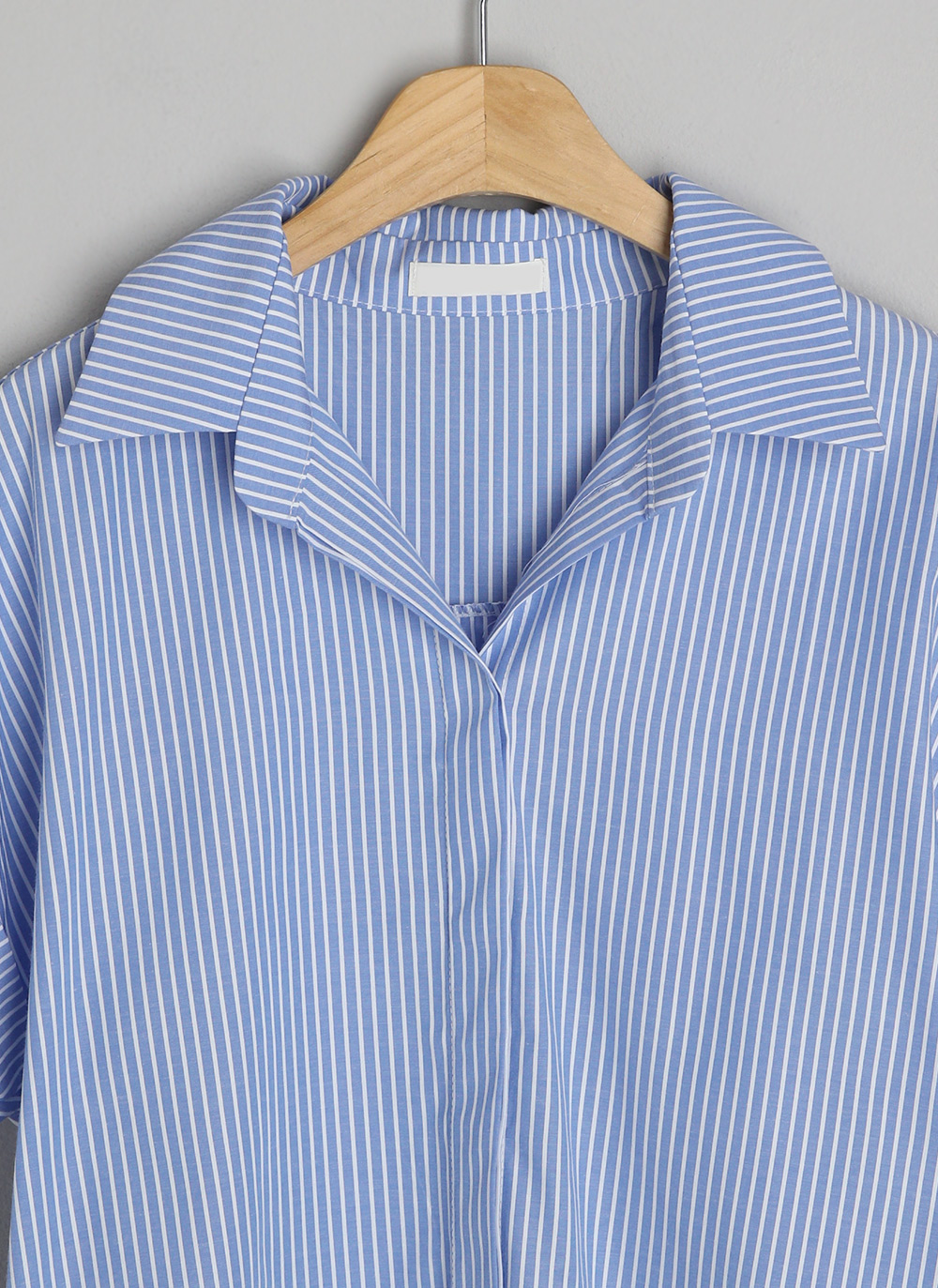 ストライプロールアップスリーブシャツ・全2色 | DHOLIC | 詳細画像21
