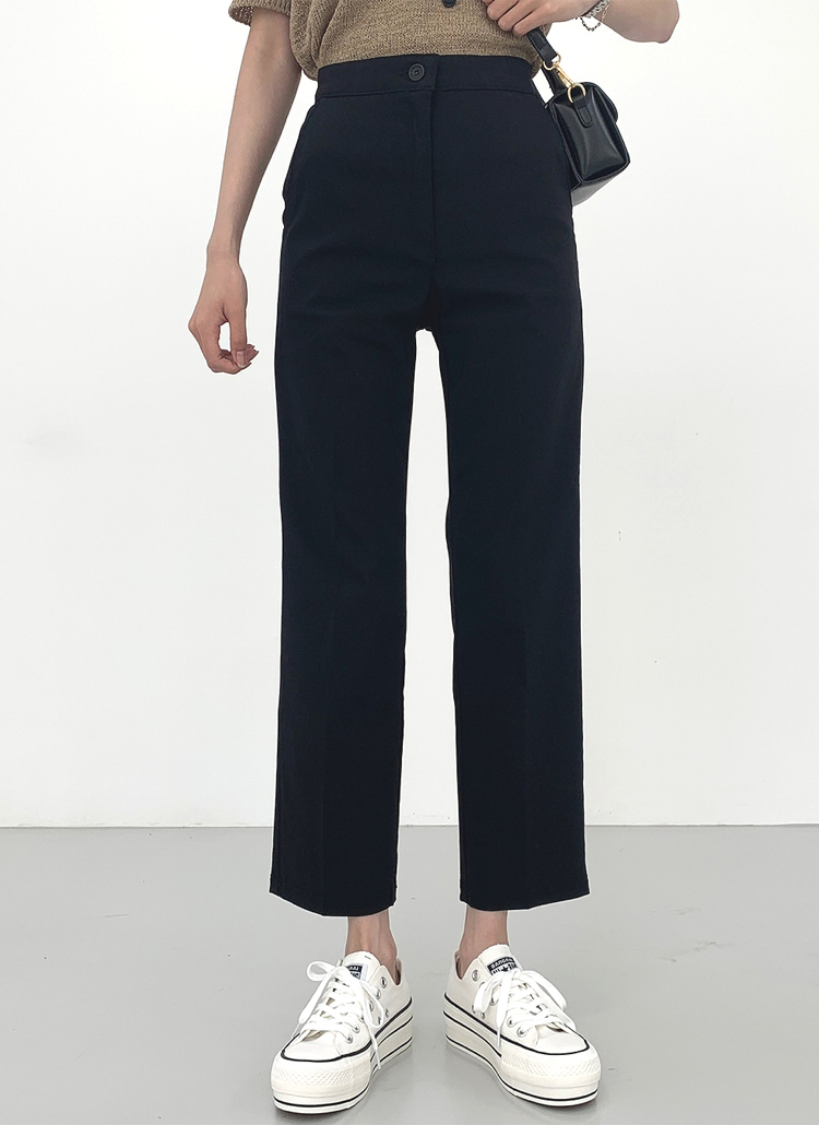 everyone スラックスパンツ黒L エブリワンennoyエンノイ everyone