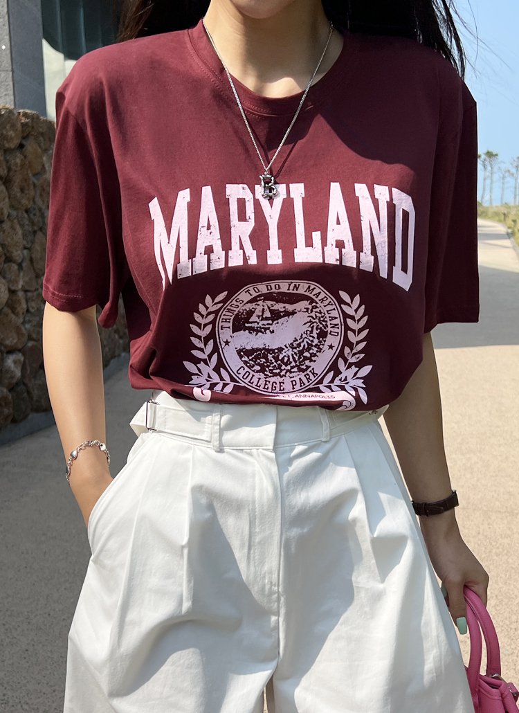 MARYLANDプリントTシャツ | レディースファッション通販 - DHOLIC