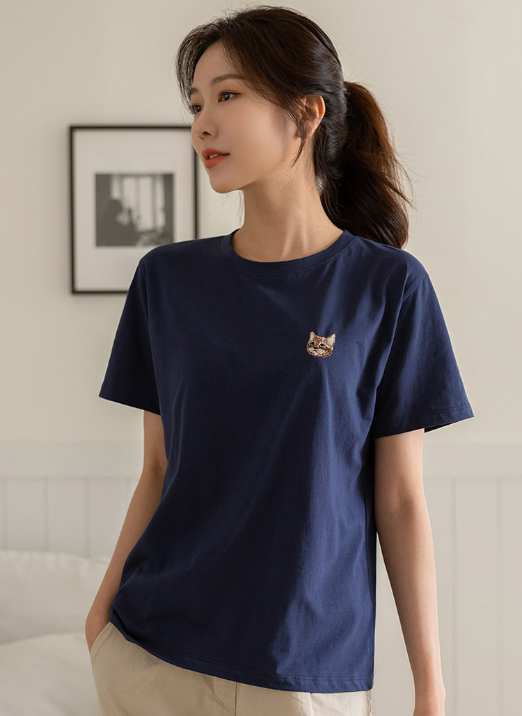 CATワンポイントTシャツ | レディースファッション通販 - DHOLIC