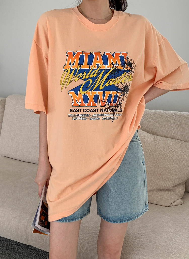 MIAMI半袖Tシャツ | chicblack | 詳細画像1