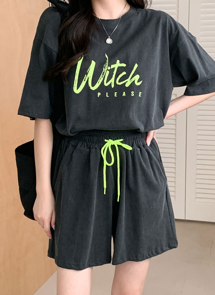 witch半袖Tシャツ上下SET | chicblack | 詳細画像1