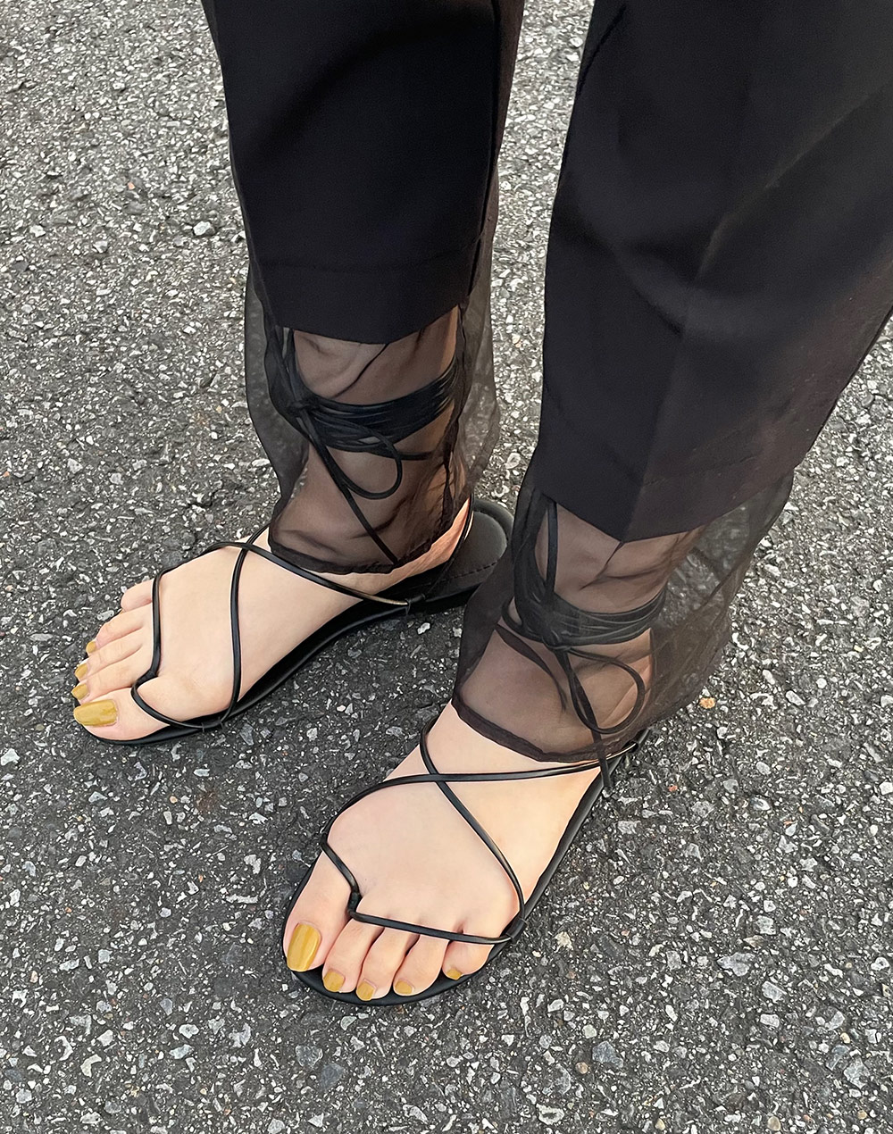 Christian Dior レースアップサンダル DIOR | Dior Aqua サンダル ディオール オブリーク ジャカード