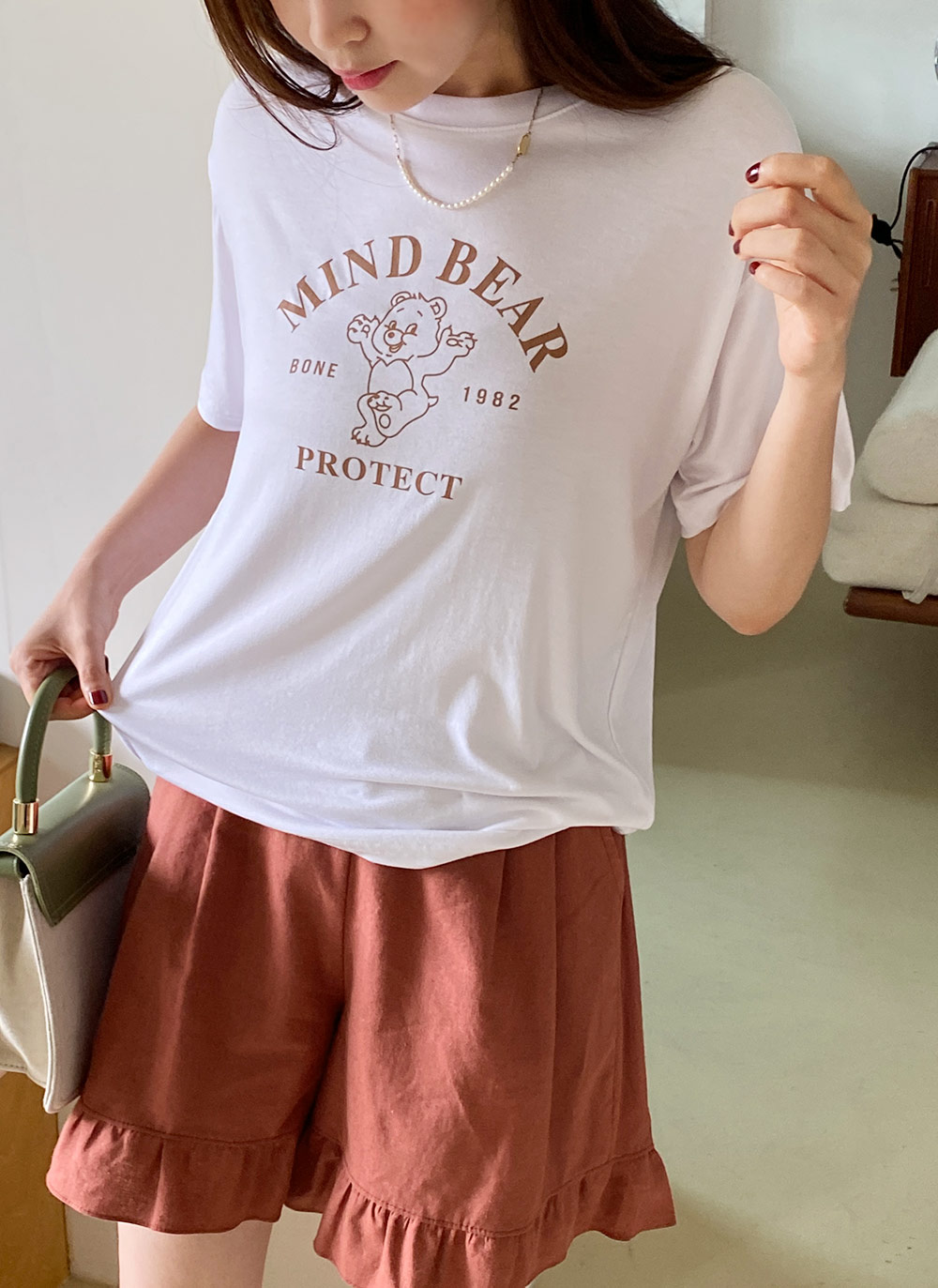 MIND BEARプリントTシャツ・全4色 | DHOLIC | 詳細画像6