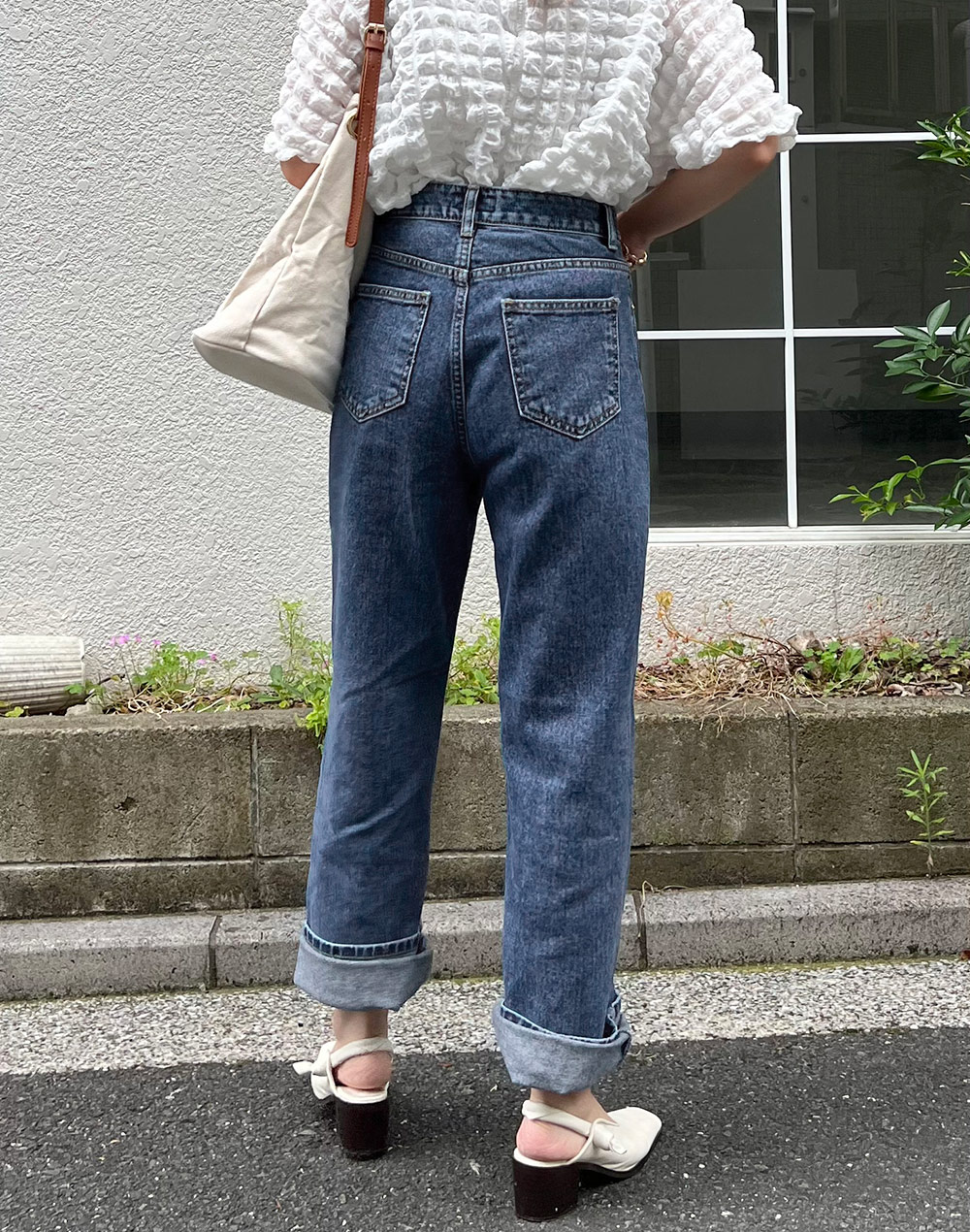ストレートデニムパンツ | レディースファッション通販 - DHOLIC
