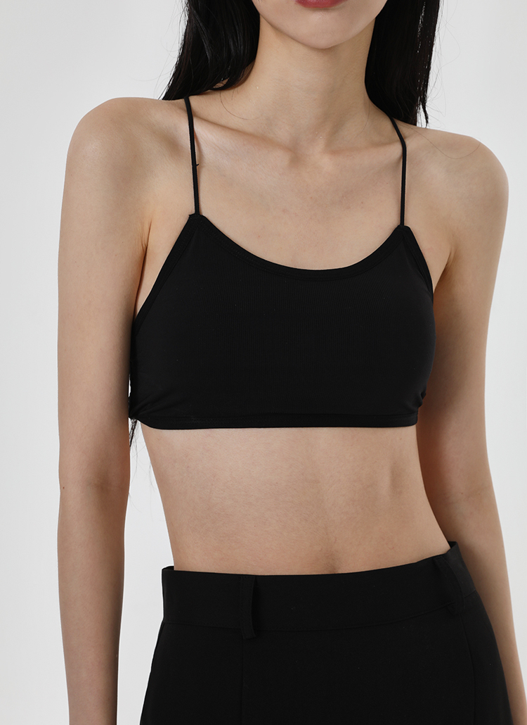 バッククロスストラップブラトップ レディースファッション通販 Dholic