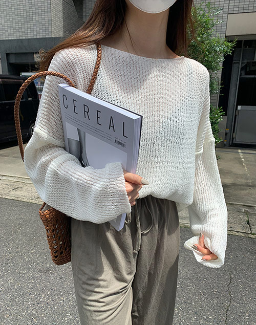Loose summer knit top（トップス/ニット）| maikooe | 東京ガールズマーケット