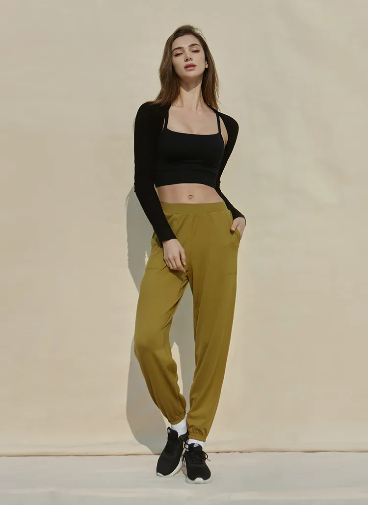 ジョガーシルエットレギンス(olive) | DEVIWEAR | 詳細画像1