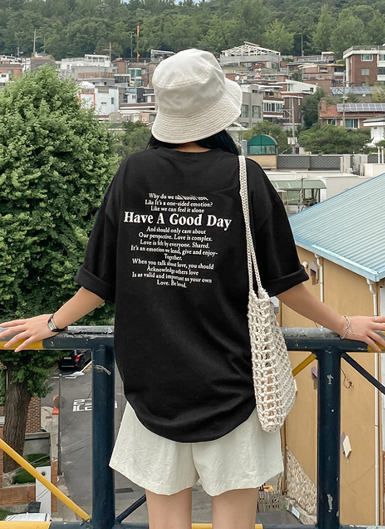 バックメッセージオーバーtシャツ P レディースファッション通販 Dholic 公式 バックメッセージオーバーtシャツ P レディースファッション通販 Dholic 公式