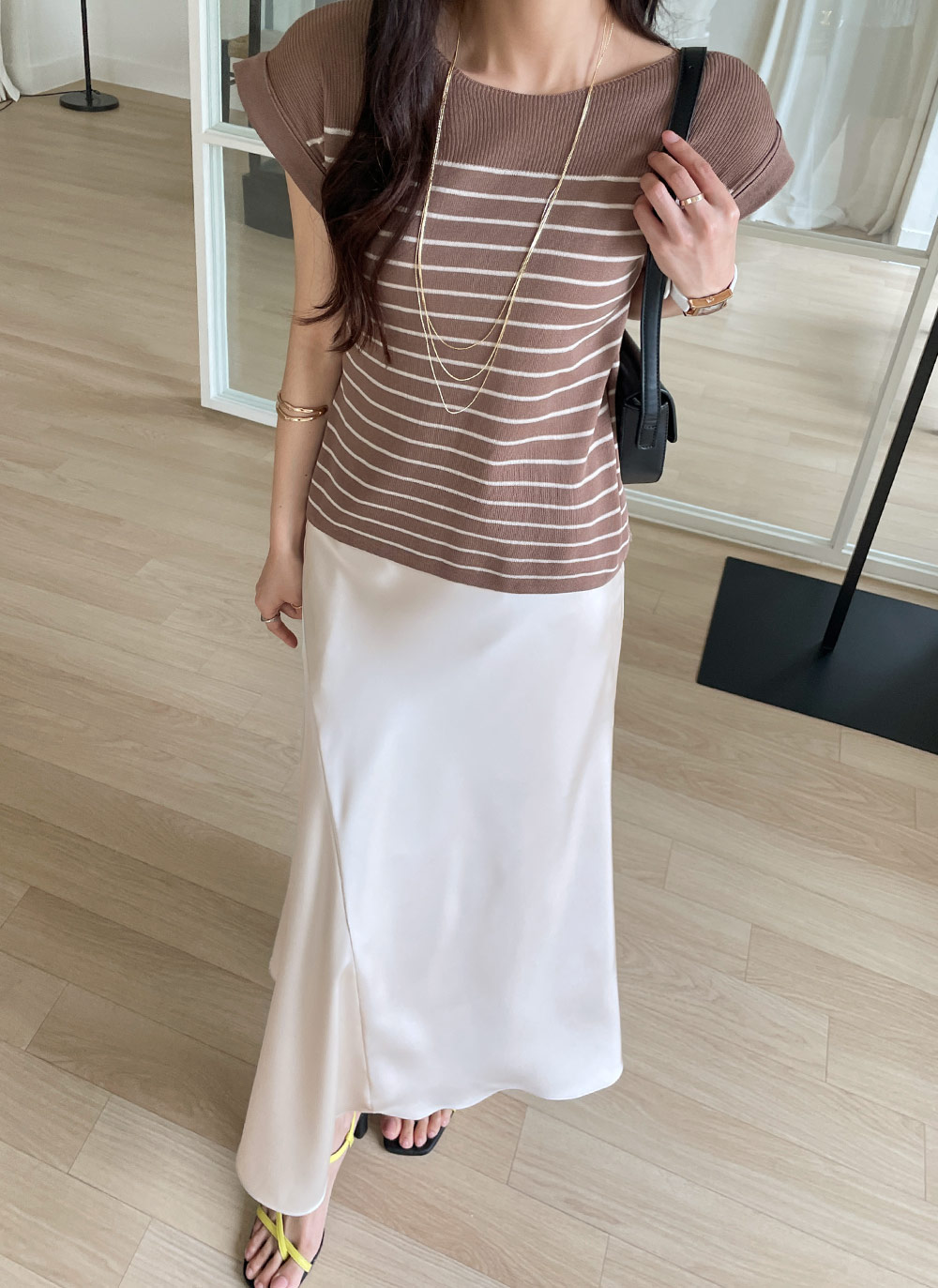 【セオリー】24SS FLUID MAXI SK Aサテンマキシスカート 4 サテンマキシスカート【OtonaSMILE】 通販【ニッセン】