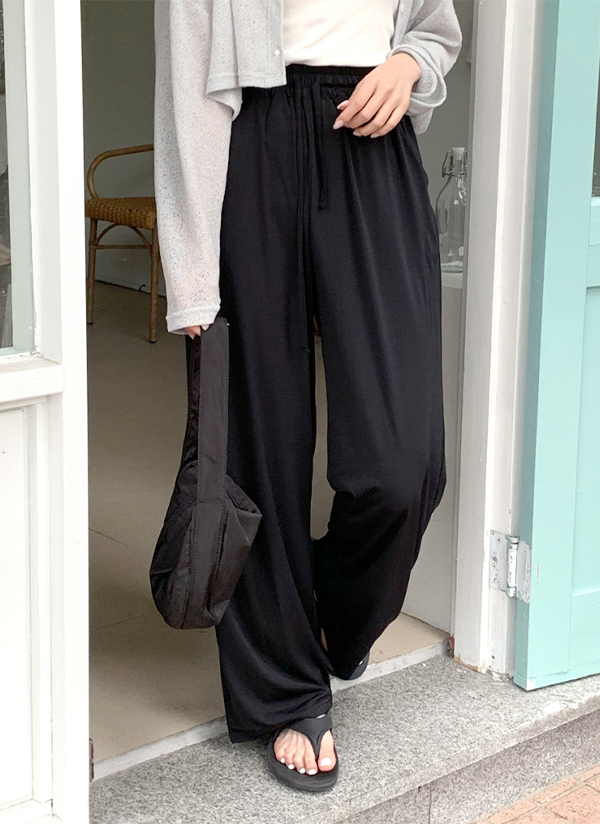クールタッチドロストパンツ P パンツ ワイドパンツ レディースファッション通販 Dholic ディーホリック