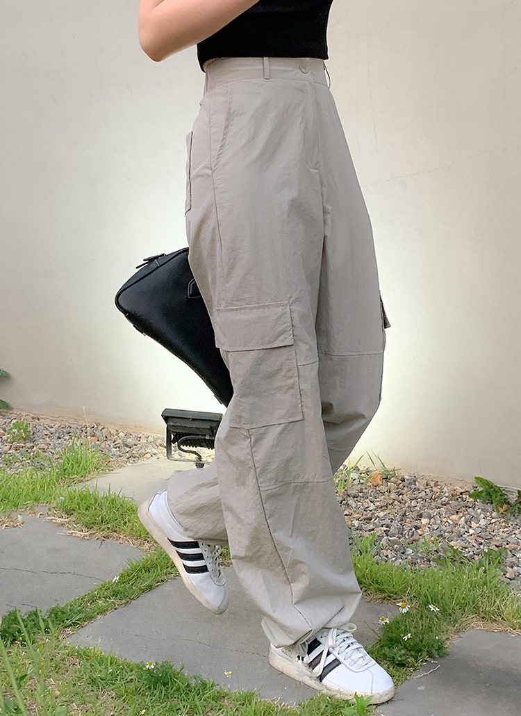 Spick&Spanコットンレーヨンドロストフレアパンツ 新品タグ付 Spick