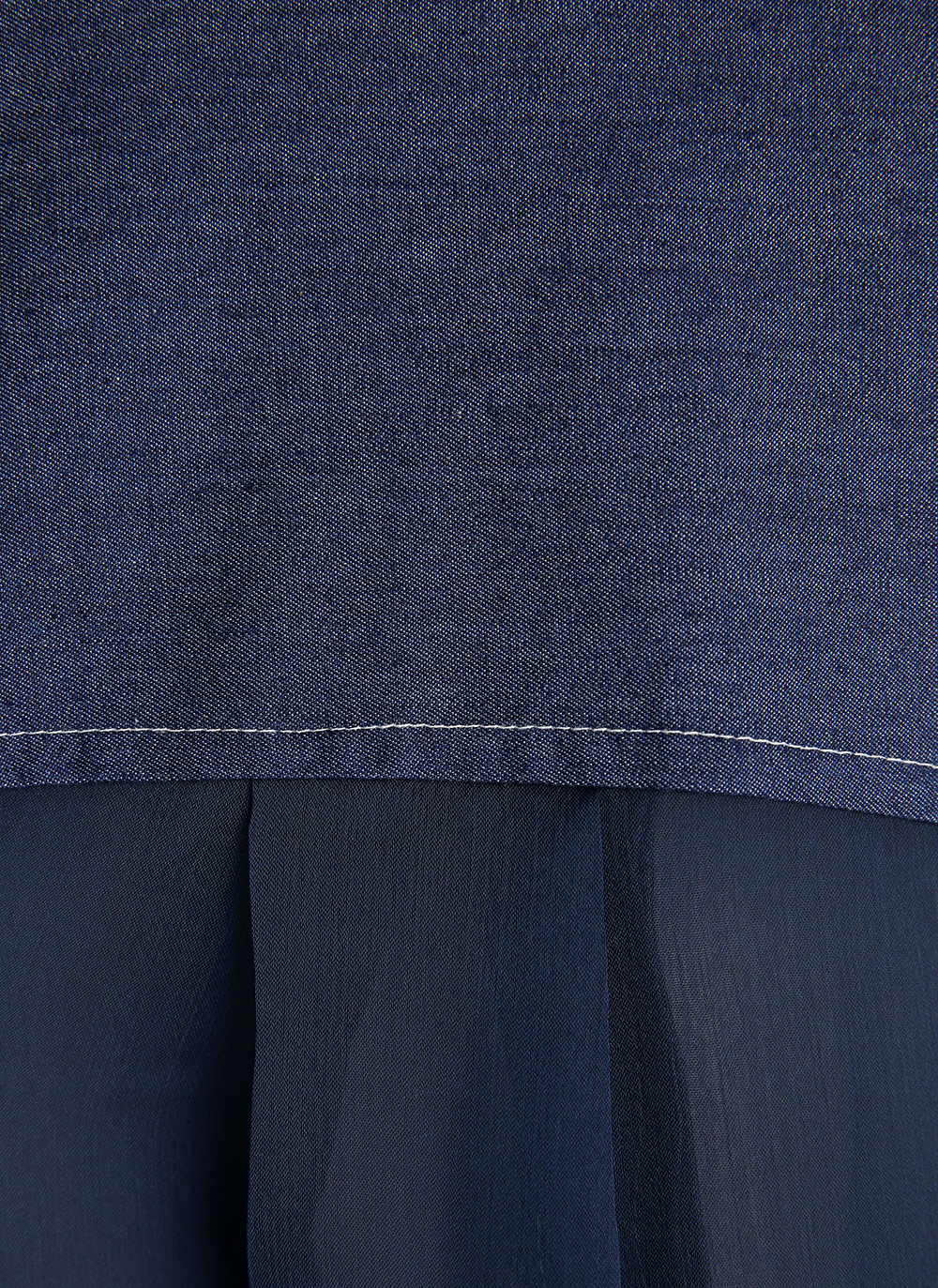 シースルーデニムシャツ・全2色 | レディースファッション通販 - DHOLIC