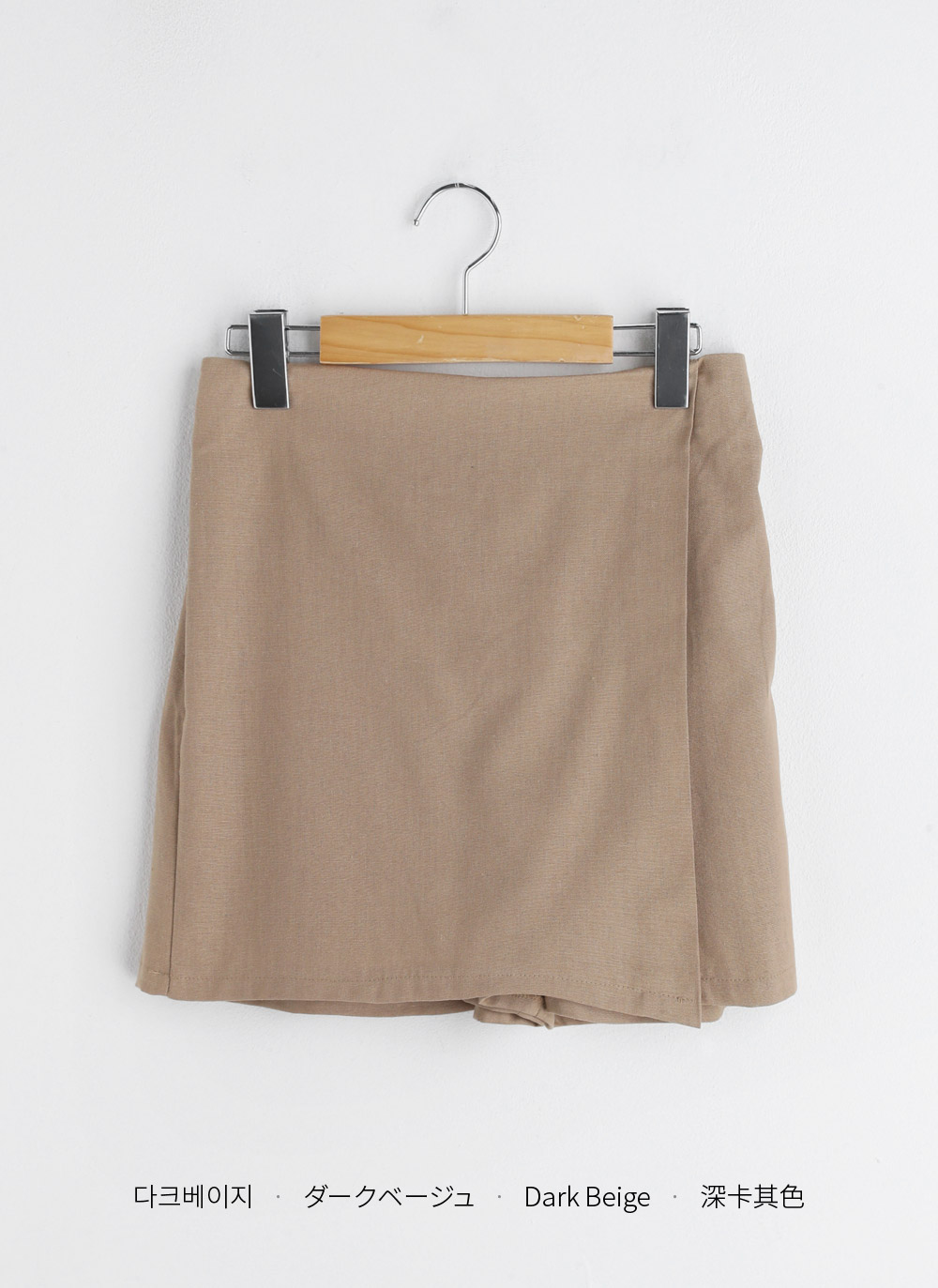リネン混ショートスカートパンツ・全5色 | DHOLIC | 詳細画像25