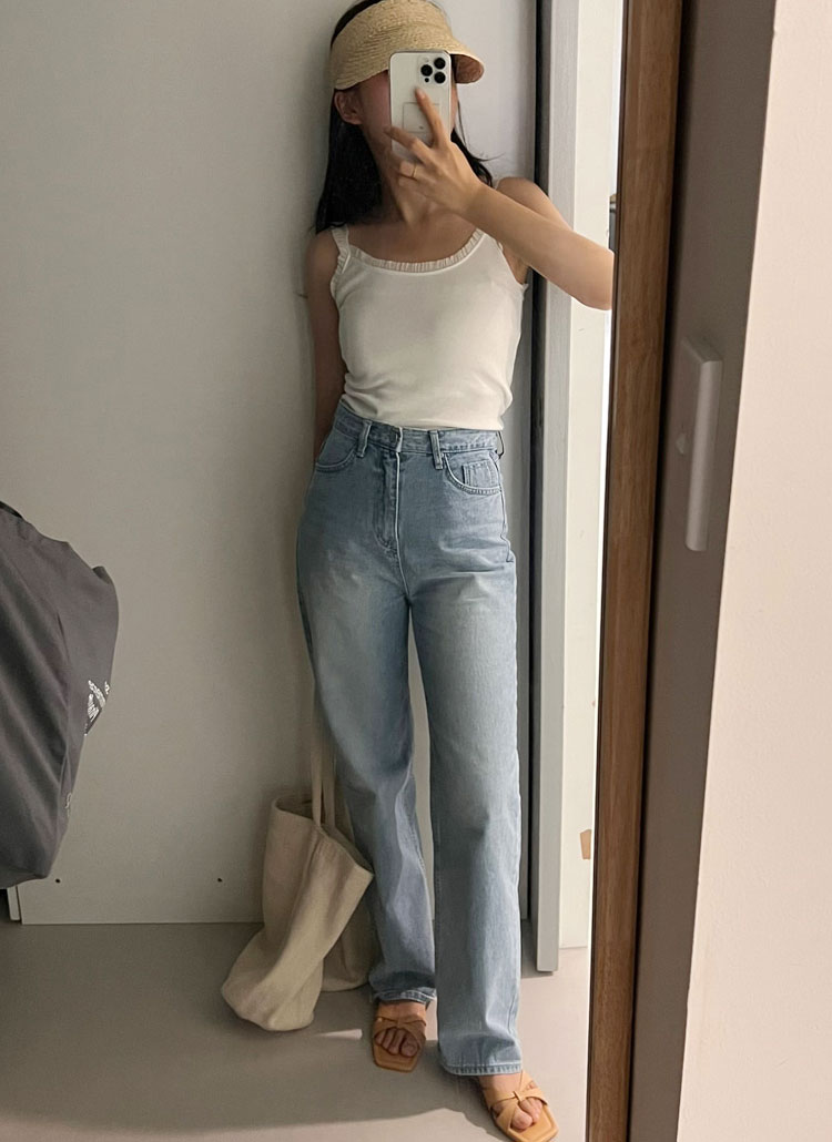 フリルラインノースリーブ P トップス タンクトップ キャミソール レディースファッション通販 Dholic ディーホリック