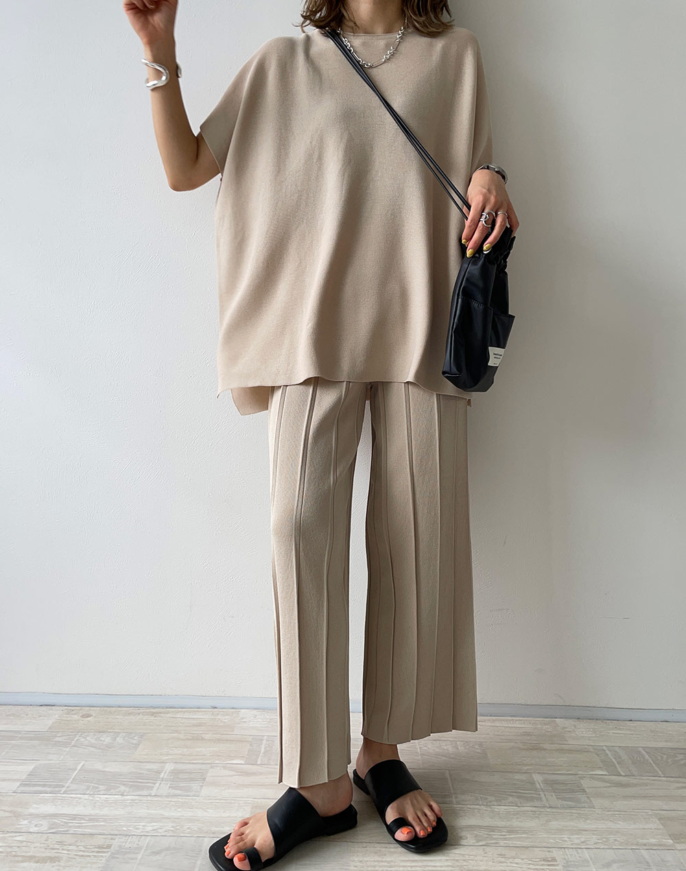 MABLI サマーニット　セットアップ　18m サマーニットマルチセットアップ – O.W