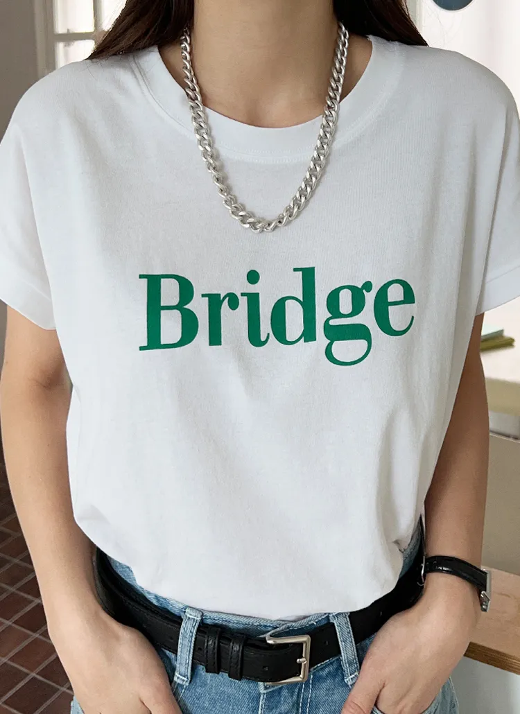 Bridge半袖Tシャツ | chicfox | 詳細画像1