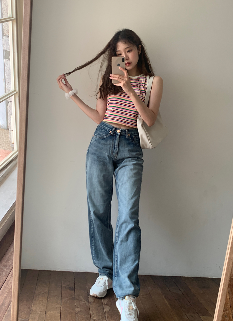 【Levis 569】 ルーズストレートデニムパンツ C-1040