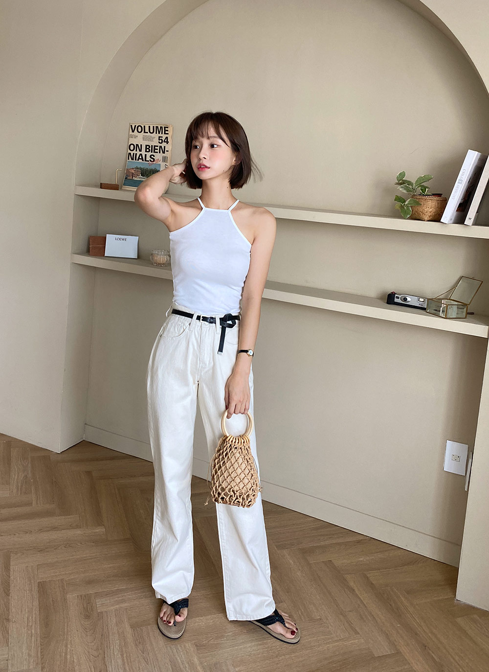 コットンワイドパンツ | レディースファッション通販 - DHOLIC
