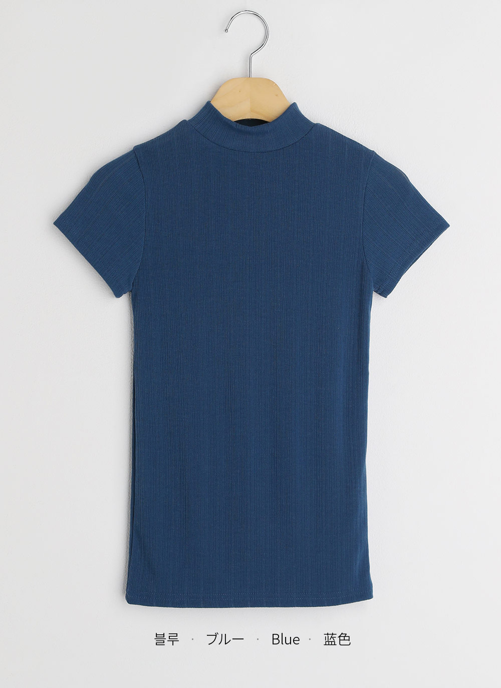 ハーフネックリブTシャツ | DHOLIC | 詳細画像24