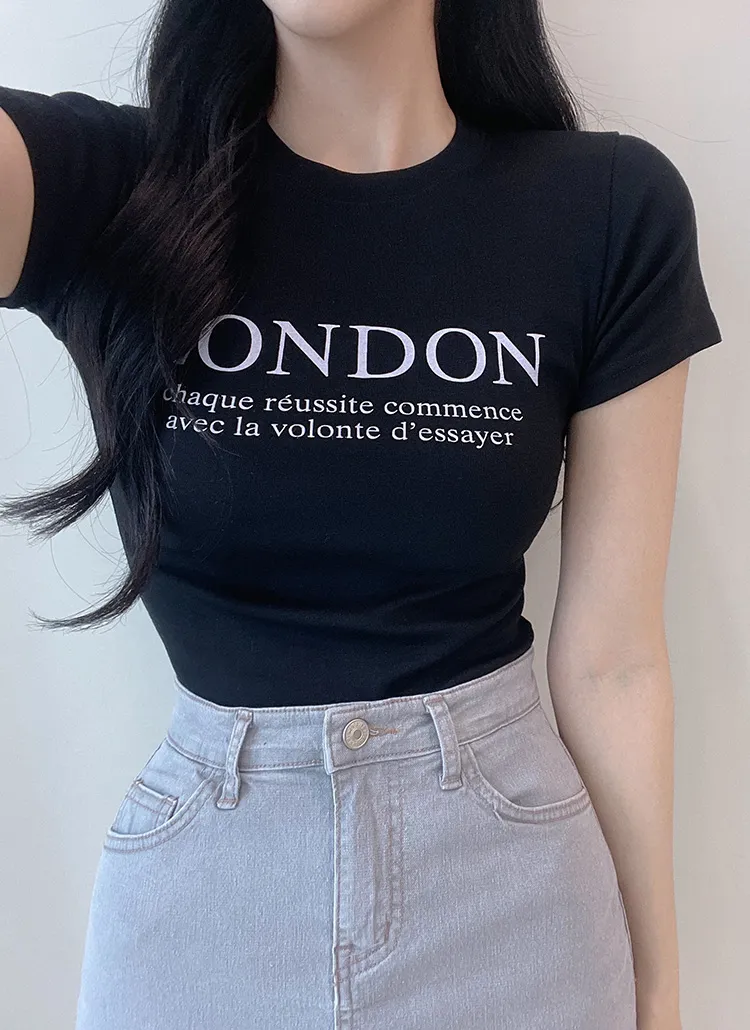 LONDONスリムTシャツ | ddaygirl | 詳細画像1
