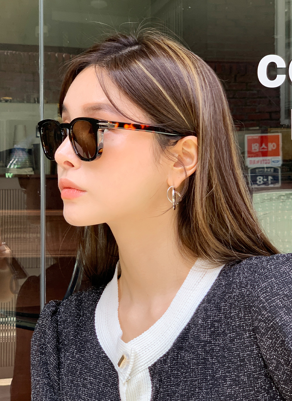 DHOLIC サングラス べっ甲柄